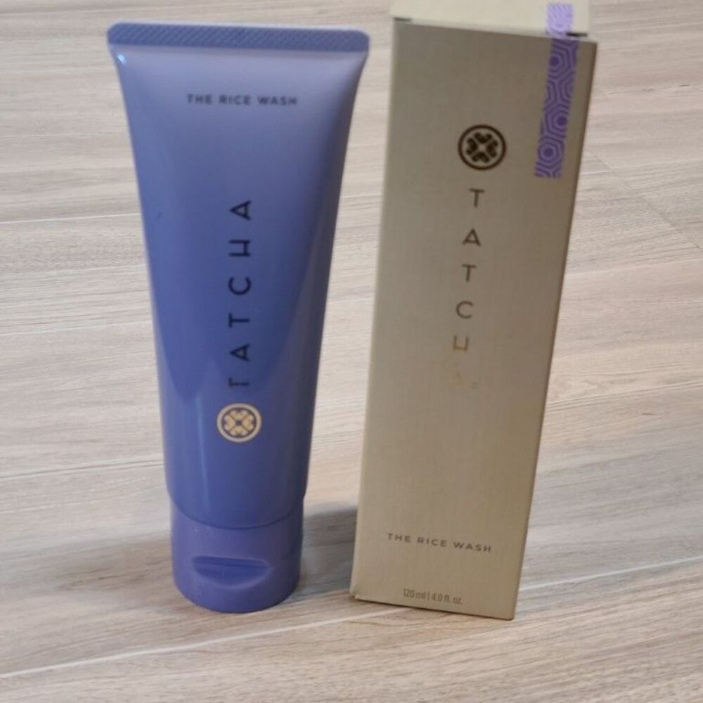 TATCHA The Rice Wash Soft Cream Cleanser Face Wash 120ml 4.0 fl oz NIB